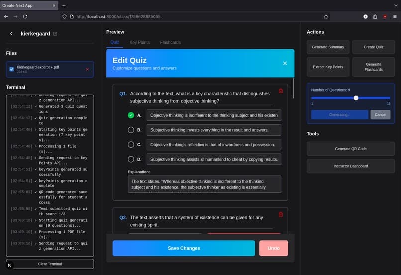 StudySync - HackHarvard